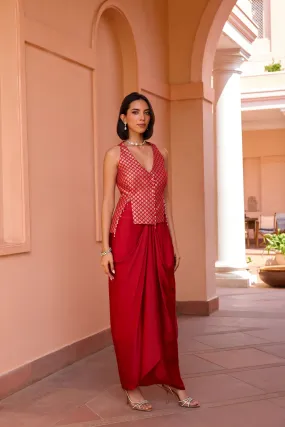 Aiza skirt set