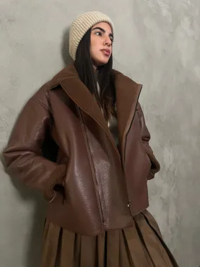 Brown Leather Jacket
