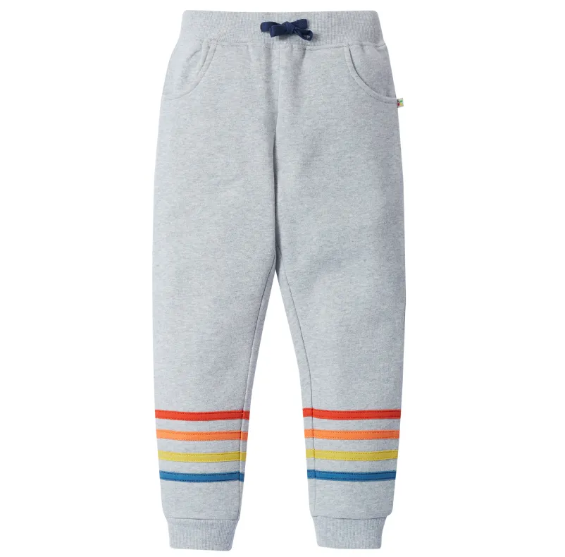 Frugi Switch Jago Joggers - Grey Marl / Rainbow