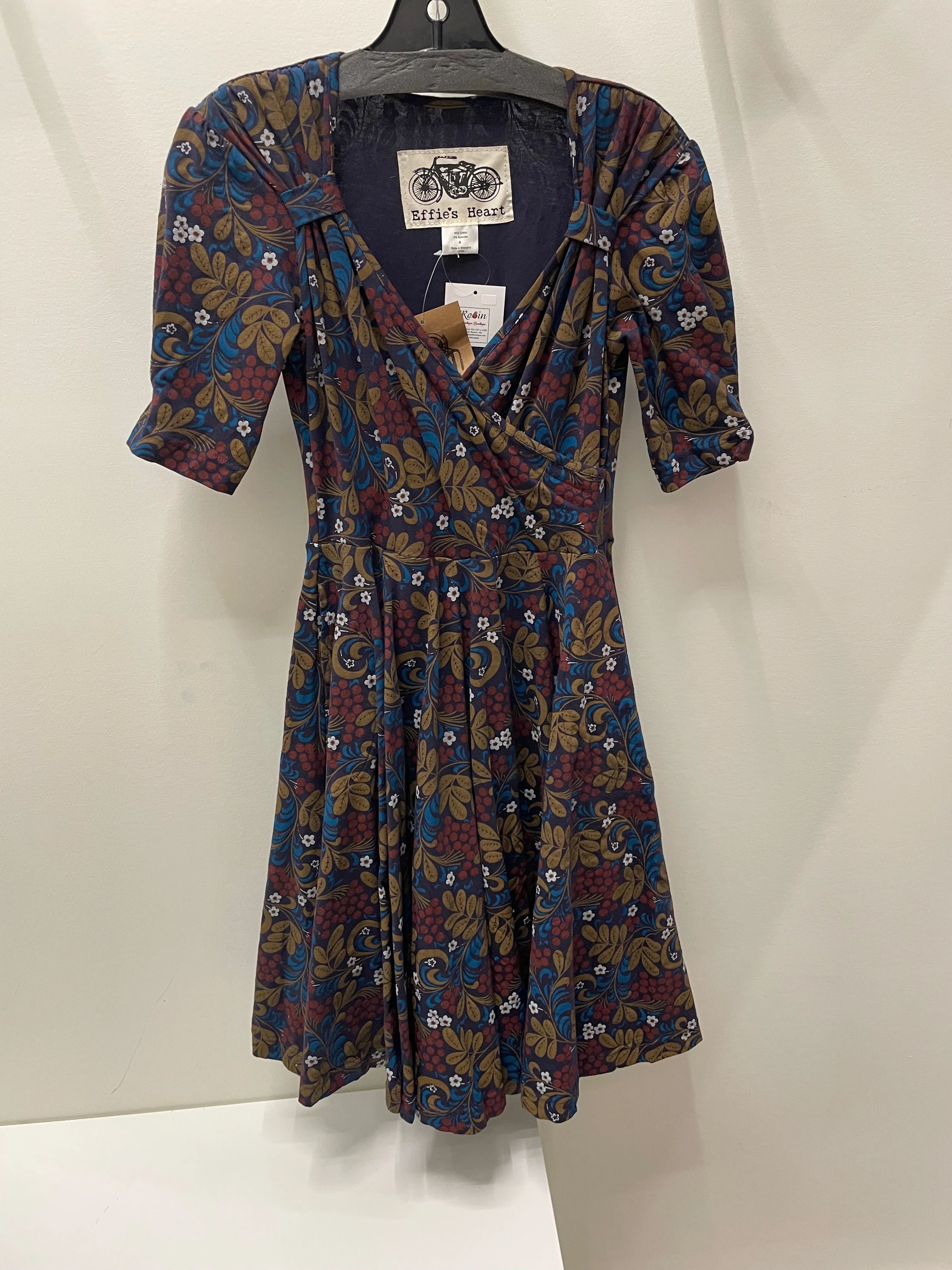 Memories Dress in Currants Print by Effie's Heart