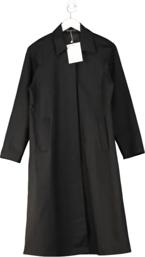 Nomad basic Black Trench Coat UK S/M