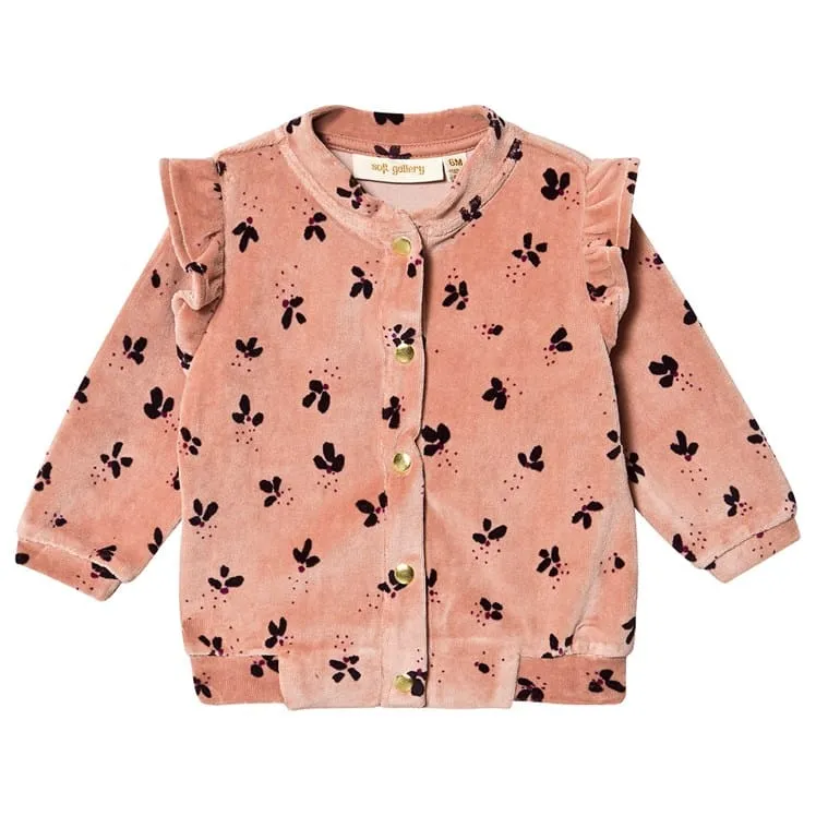 SOFT GALLERY CAMEO BROWN EVITA CARDIGAN