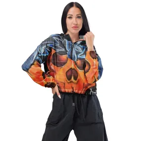Windbreaker for Women Cropped