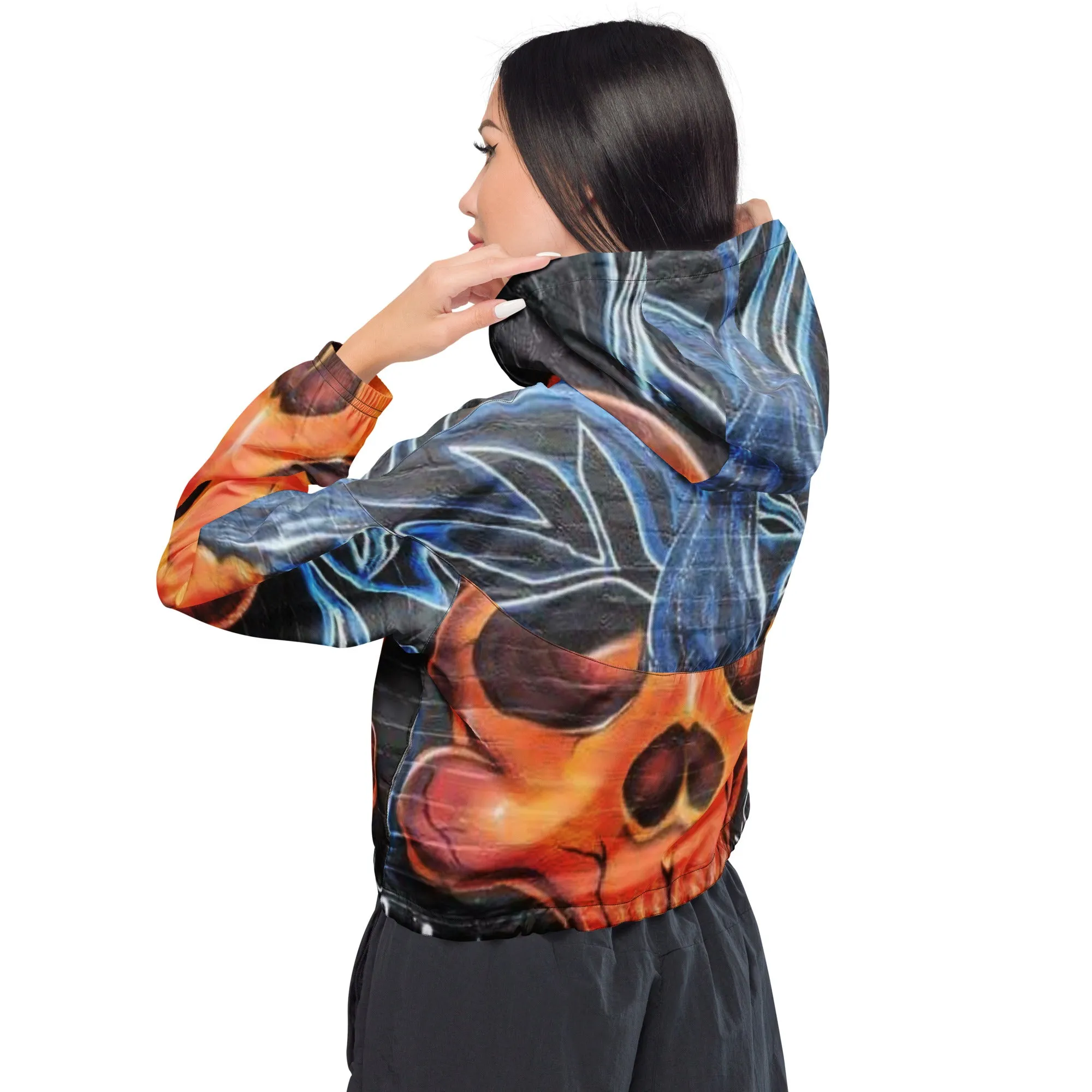 Windbreaker for Women Cropped